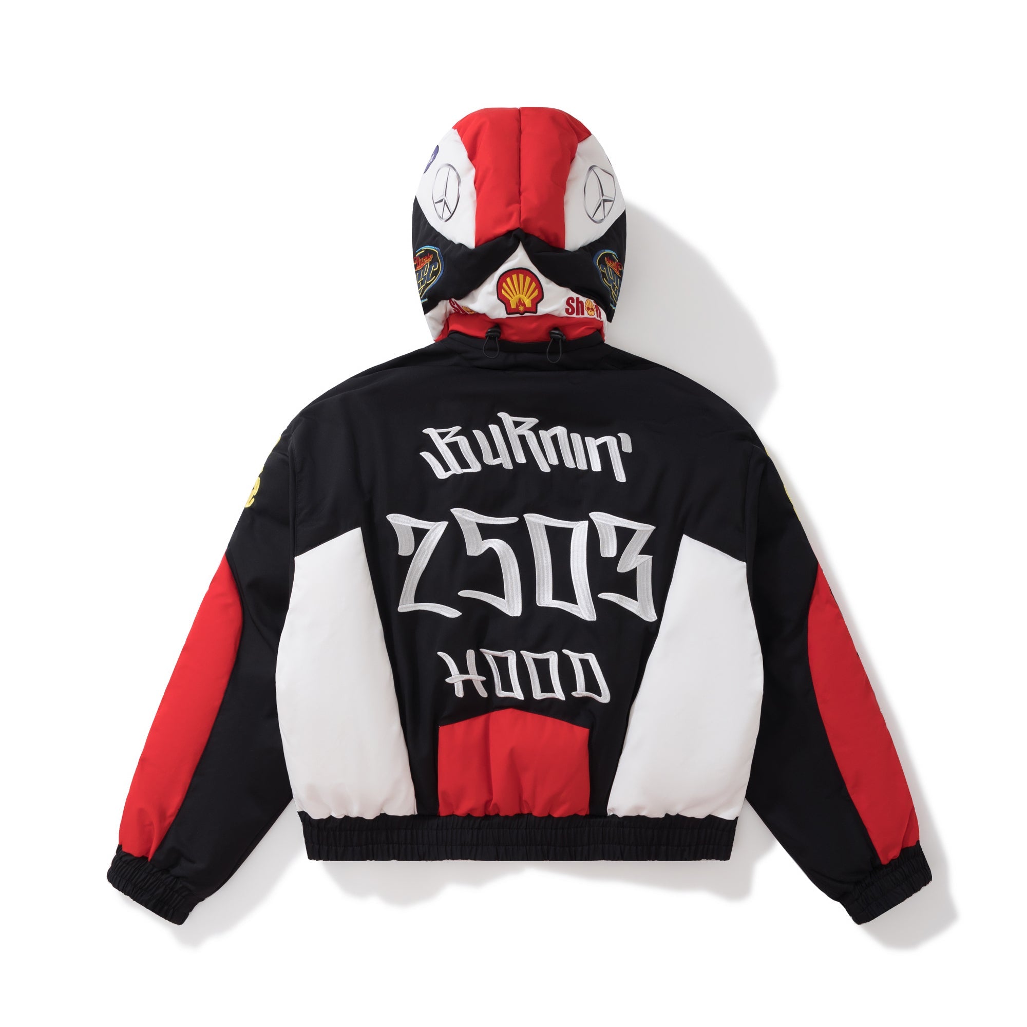 BURNIN* "2503" Helmet Deconstructed Racing Cotton Jacket - PSYLOS 1, BURNIN* "2503" Helmet Deconstructed Racing Cotton Jacket, Jacket, Burnin, PSYLOS 1